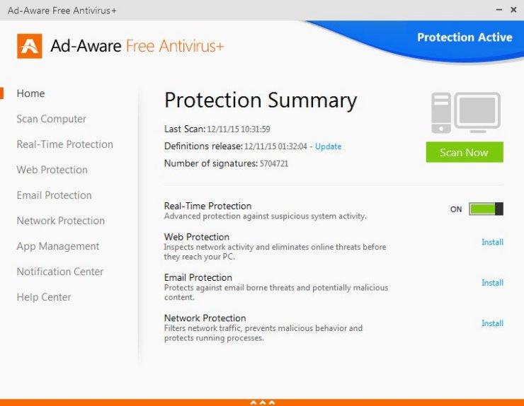 Lavasoft ad-aware free antivirus